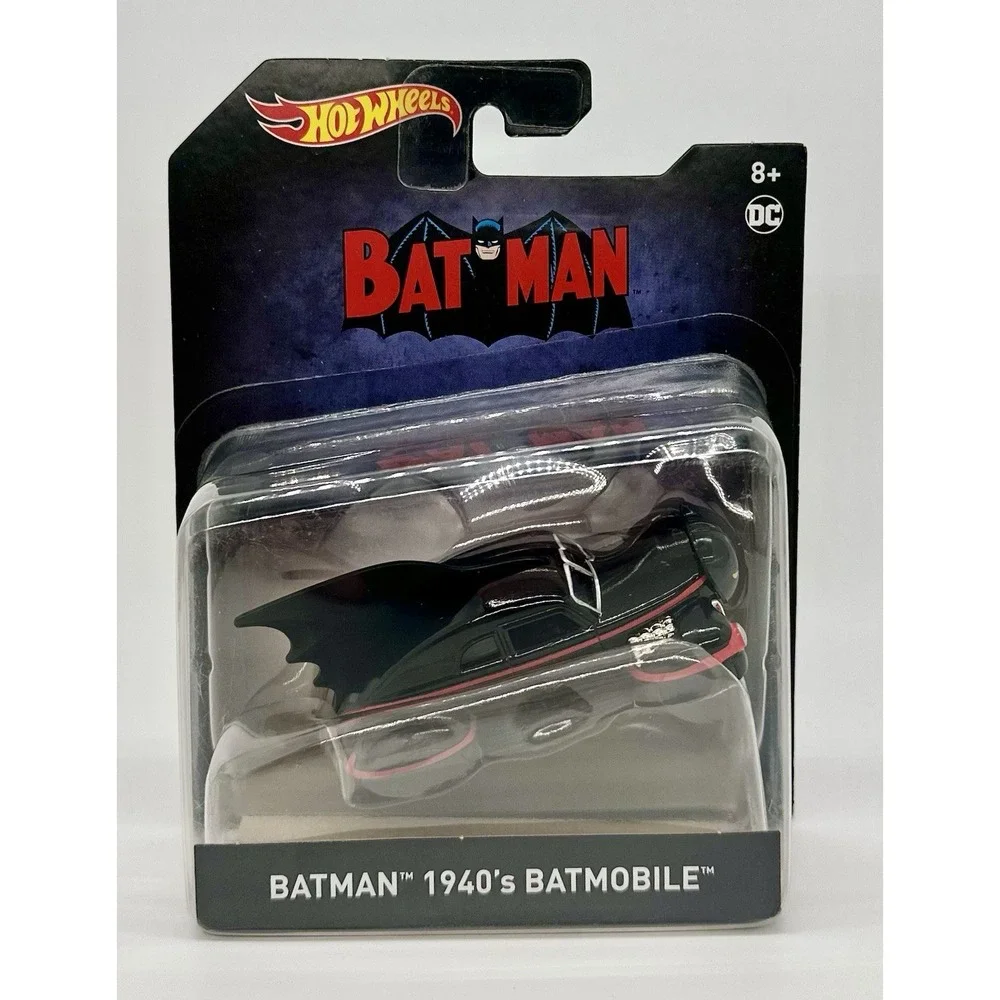 Hot Wheels Batman Lot of 4 Batmobile 1989 Bat-Ski Boat TV Series 1940's 1:50 NIB